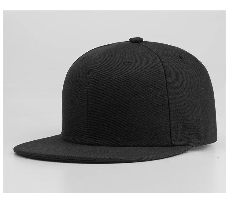 56cm 58cm 59cm 60cm 62cm 64cm Plus Size Snapback Caps Men Top Quality Pure Cotton Hip Hop Cap Adult Solid Color Baseball Hats