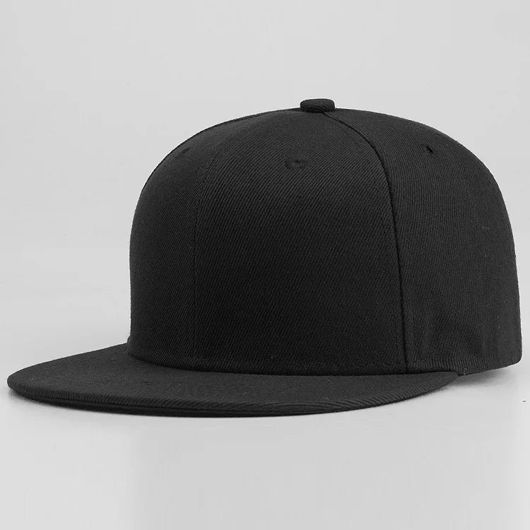 56cm 58cm 59cm 60cm 62cm 64cm Plus Size Snapback Caps Men Top Quality Pure Cotton Hip Hop Cap Adult Solid Color Baseball Hats