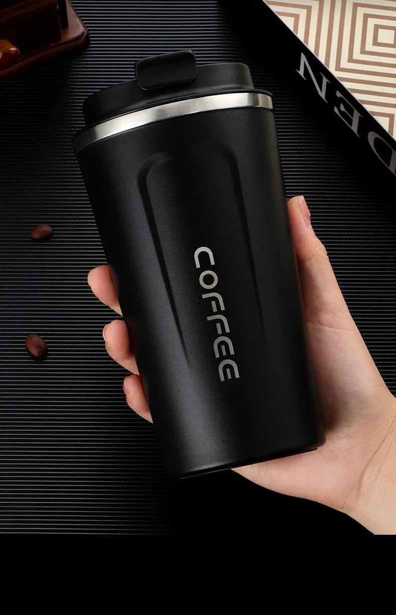 Stainless Steel Smart Coffee Tumbler Thermos Cup with Intelligent Temperature Display Portable Travel Mug 380ml 510ml