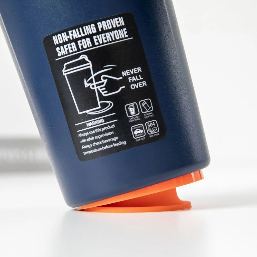 380ml/520ml Sucker Base Non-Pourable Coffee Cup Multifunctional Travel Tumblers For Camping Hiking