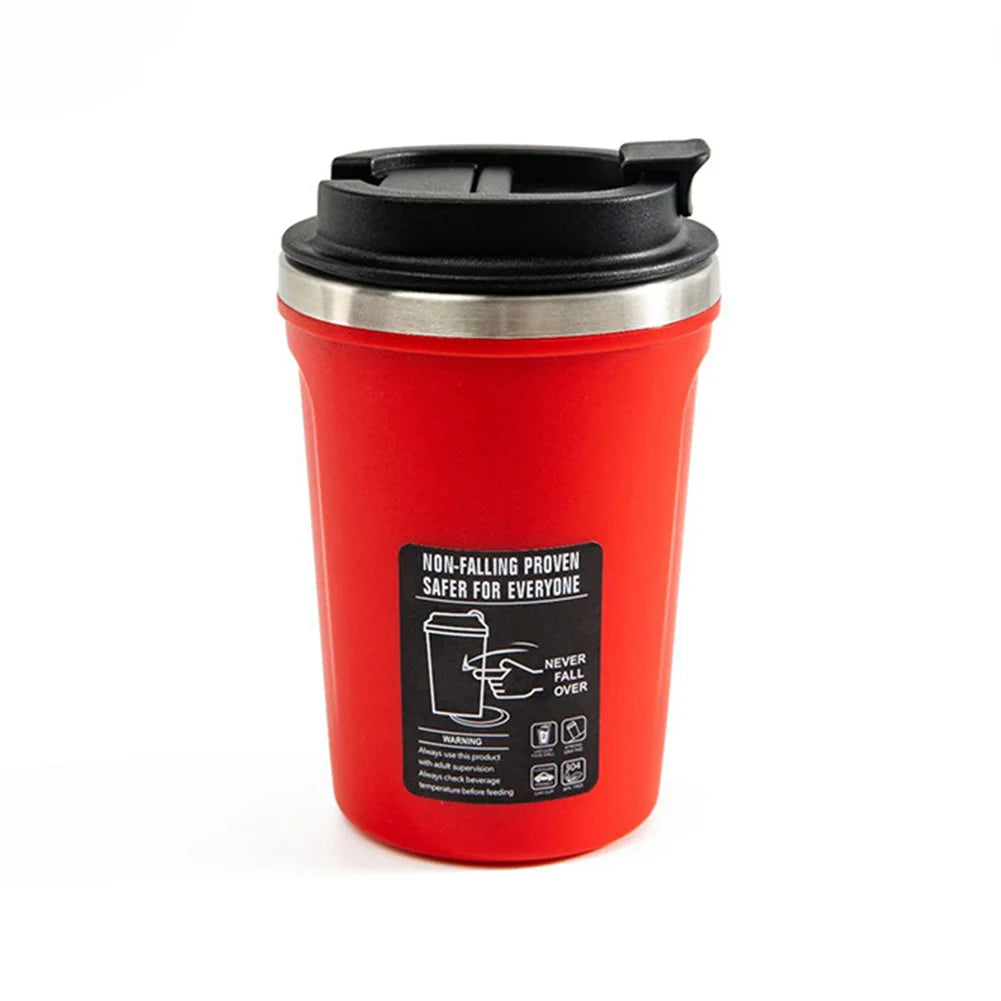 380ml/520ml Sucker Base Non-Pourable Coffee Cup Multifunctional Travel Tumblers For Camping Hiking