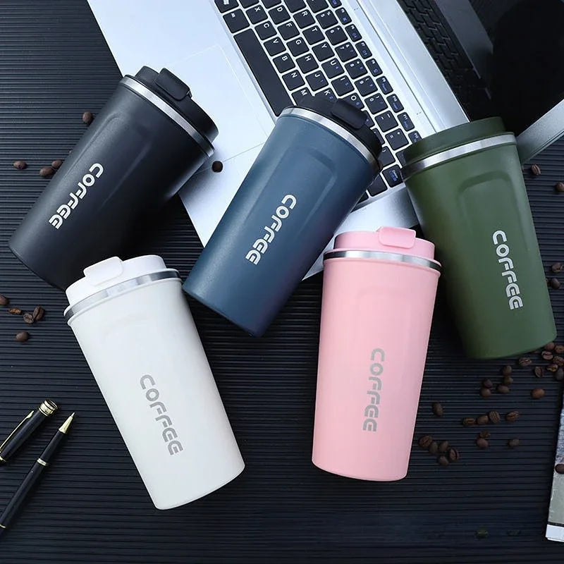 Stainless Steel Smart Coffee Tumbler Thermos Cup with Intelligent Temperature Display Portable Travel Mug 380ml 510ml