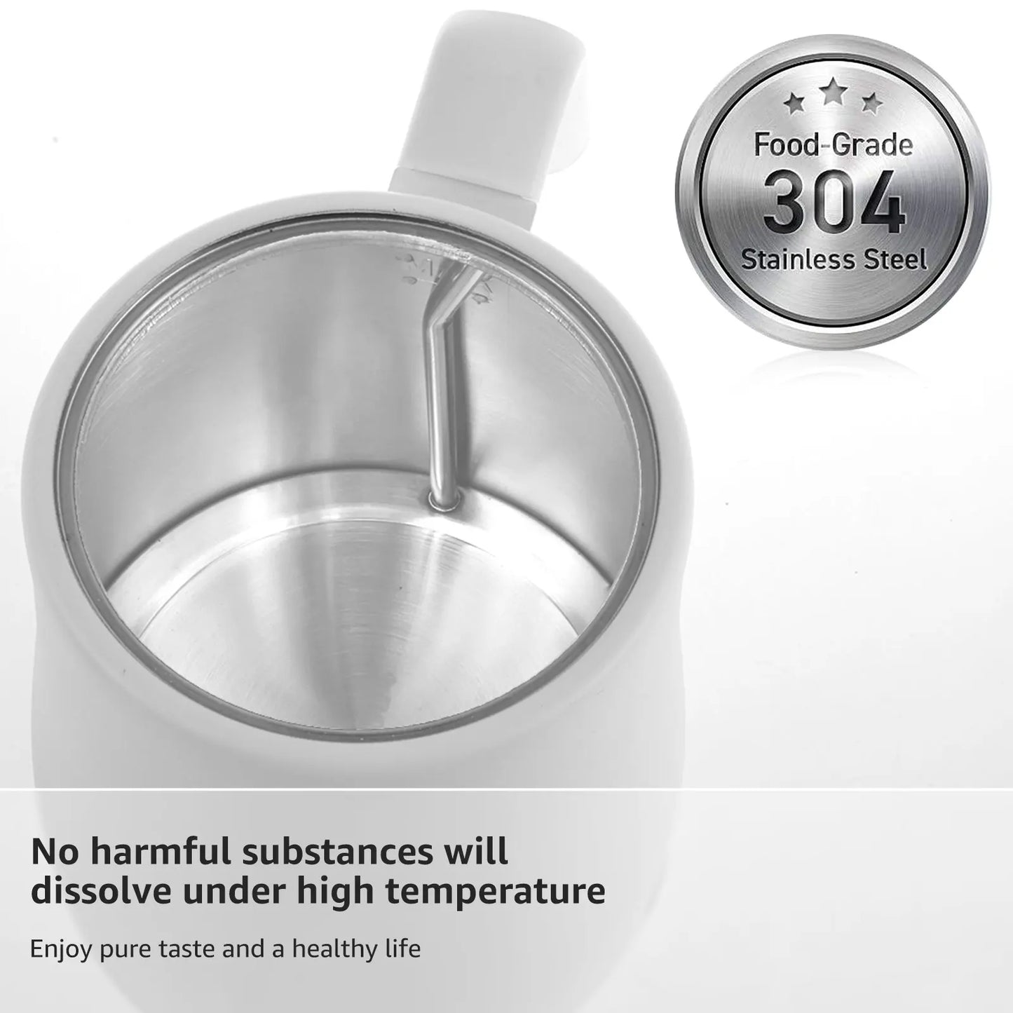 Coffee Kettle Gooseneck Electric Kettle with Base Stainless Steel Hot Water Boiler Manual Pour Over Coffee Maker Coffee Tea Pot