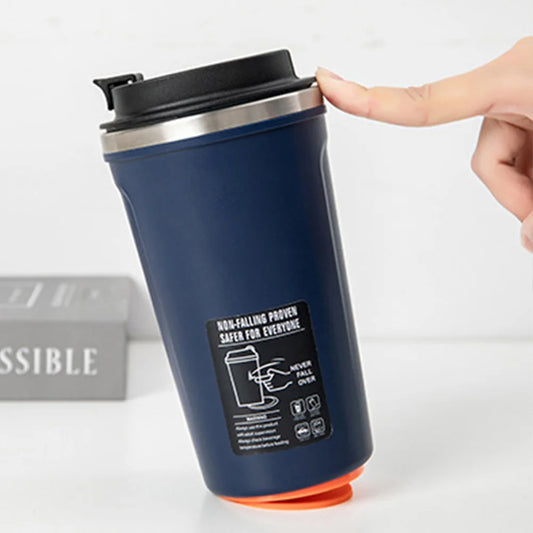 380ml/520ml Sucker Base Non-Pourable Coffee Cup Multifunctional Travel Tumblers For Camping Hiking