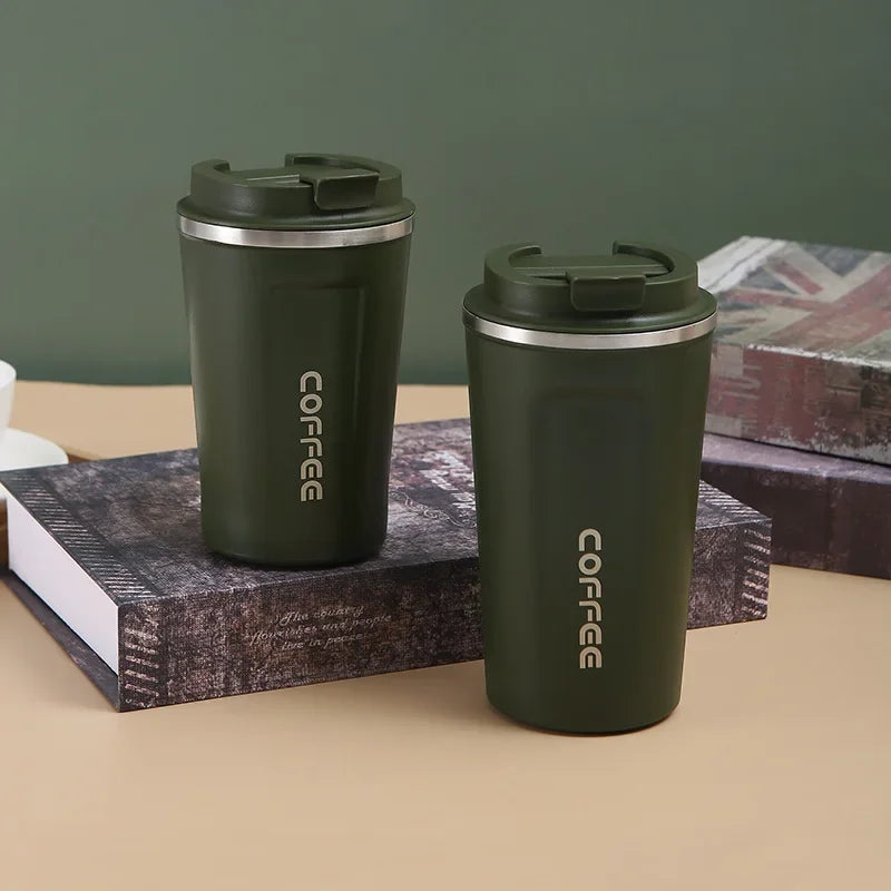 Stainless Steel Smart Coffee Tumbler Thermos Cup with Intelligent Temperature Display Portable Travel Mug 380ml 510ml